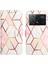 Xiaomi Poco X6 Pro Mermer Desen Pu Deri Cüzdan Kickstand (Yurt Dışından) 1
