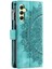 Kırmızı Dikey Çizgili Mikrofiber Astar Pu ile Samsung Galaxy A15 Için Kılıf (Yurt Dışından) 5