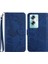 Oppo A59 5g Çiçekler ve Kelebekler Için Kılıf Pu Deri Kapak Kapak ile (Yurt Dışından) 1