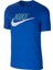 Sportswear Swoosh Tshirt Erkek Tişört Mavi 2
