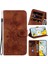 Motorola Moto E14 Kickstand Kabartmalı Zambak Cüzdan Manyetik Için Flip Case (Yurt Dışından) 5