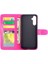 Samsung Galaxy A34 5g Kart Tutucu Darbeye Kickstand Pu Için Flip Case (Yurt Dışından) 3