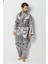 Erkek Ropdöşambır Ve Saten Pijama Takımı 4'Lü Set- Ropman 1