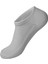 Unisex Cotton Görünmez Sneakers Spor Çorap Gri 12 Çift 2
