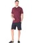 Erkek Bordo 4'lü Pijama Takımı 224016 3