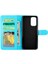 Oppo A93 5g Kickstand Darbeye Dayanıklı Manyetik Kapatma Kartı Pu Için Flip Case (Yurt Dışından) 5