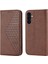 Samsung Galaxy A54 5g Eşkenar Dörtgen Şekli Günlük Kullanım El Kayışı Için Flip Case (Yurt Dışından) 1