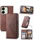 Xiaomi Redmi 13C Için Flip Case Eşkenar Dörtgen Şekli Cüzdan El Kayışı Günlük Standı (Yurt Dışından) 1