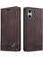 Sony Xperia 10 Vı Premium Deri Premium Deri Iki Için Flip Case (Yurt Dışından) 1