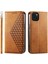 IPhone 15 Için Flip Case Artı El Kayışı Eşkenar Dörtgen Şekli Standı Cüzdan Günlük (Yurt Dışından) 1