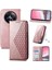 Realme 12 5g El Kayışı Standı Için Flip Case Günlük Kullanım Eşkenar Dörtgen Şekli Cüzdan (Yurt Dışından) 5
