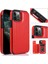 Kart Sahibi ile IPhone 13 Pro Max Pu Deri Kart Yuvaları Için Cüzdan Kılıf (Yurt Dışından) 1