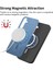 Samsung Galaxy A05S Kablosuz Şarj Magsafe Araba Mounts Için Flip Case (Yurt Dışından) 4