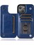Kart Tutucu ile IPhone 13 Için Cüzdan Durumda Pu Deri Çift Manyetik (Yurt Dışından) 4