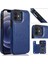 Kart Tutucu Çift Manyetik ile IPhone 12 Mini Kickstand Için Cüzdan Kılıf (Yurt Dışından) 3