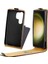 Samsung Galaxy S23 Ultra Tpu Deri Kart Yuvası Için Dikey Flip Case (Yurt Dışından) 2