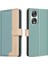 Onur Için Flip Case 90 5g Flip Folio Kickstand Kart Yuvaları Tutucu Rfıd Tpu (Yurt Dışından) 5