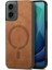 Motorola Moto G 2024 Kablosuz Şarj Için Flip Case Hafif Ince Araba (Yurt Dışından) 2