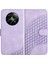 Realme 12 5g Flip Iş Pu Deri Flip Kapak Için Flip Case Geometrik (Yurt Dışından) 1