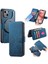IPhone 15 Için Flip Case Cüzdan Retro Kart Standı Mıknatıs Koruyucu Malzeme (Yurt Dışından) 1