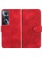 Realme C65 Flip Iş Geometrik Desen Pu Deri Flip Case (Yurt Dışından) 1