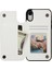 Kart Tutucu ile IPhone Xr Pu Deri Kickstand Kart Yuvaları Için Cüzdan Kılıf (Yurt Dışından) 5