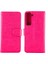 Samsung Galaxy S21 5g Pu Deri Kickstand Darbeye Kart Için Flip Case (Yurt Dışından) 1