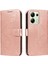 Xiaomi Redmi Not 13 Için Flip Case 4g Ayrılabilir El Kayışı Kabartmalı Yüksek (Yurt Dışından) 1