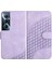 Realme C65 Flip Iş Geometrik Desen Pu Deri Flip Case (Yurt Dışından) 1