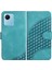 Realme C30 Manyetik Kart Tutucu Için Flip Case Darbeye Deri Kılıf Flip (Yurt Dışından) 1
