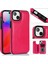 Kart Tutucu Çift Manyetik ile IPhone 15 Için Cüzdan Kılıf Pu Deri (Yurt Dışından) 1