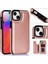 IPhone 15 Için Cüzdan Durumda Artı Kart Yuvaları Kickstand Çift Manyetik Toka (Yurt Dışından) 1