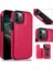 Kart Sahibi ile IPhone 13 Pro Max Pu Deri Kart Yuvaları Için Cüzdan Kılıf (Yurt Dışından) 1