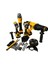 Waltmann 4'lü Set WM350 (Şarjlı Hilti+Şarjlı Spral+Somun SIKMA+10MM Çelik Mandren 1