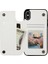 Kart Tutucu Kickstand Çift Manyetik ile IPhone Xs Max Için Cüzdan Kılıf (Yurt Dışından) 5