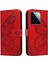 Kredi Kartı Yuvası ile Xiaomi 14 Için Flip Case Yüksek Kalite Deri El (Yurt Dışından) 5