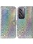 Oppo Oppo 12 Pro 5g Premium Pu Deri Glitter Renkli Kart Için Flip Case (Yurt Dışından) 1