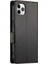 IPhone 11 Için Flip Case Pro Max Cüzdan Kartvizit Yuvaları Günlük Kullanım Flip (Yurt Dışından) 3