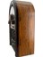 Retro Radyo Taşınabilir Bluetooth Speaker ve Hoparlör Ahşap Kaplama Klasik Antika Tarzı Iç ve Dış Mekan Multiband USB Girişli Dekoratif Klasik Radyo R-1950-BTL 4