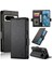 Google Piksel 8 Pro Kart Yuvaları Için Flip Case Cüzdan Günlük Kullanım Iş Çevirme (Yurt Dışından) 1