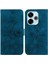Xiaomi Redmi Için Flip Case 13 4g Kabartmalı Zambak Kart Tutucu Cüzdan Manyetik (Yurt Dışından) 1