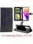 Samsung Galaxy A73 5g Kart Tutucu Pu Deri Kickstand Için Flip Case (Yurt Dışından) 5