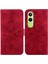 Oneplus Nord Ce4 Lite 5g Kabartmalı Zambak Kickstand Cüzdan Kartı Için Flip Case (Yurt Dışından) 1