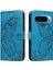 Kredi Kartı Yuvası Yüksek Kaliteli Deri ile Google Pixel 9 Için Flip Case (Yurt Dışından) 1