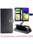 Samsung Galaxy A22 4g Darbeye Pu Deri Kickstand Kart Için Flip Case (Yurt Dışından) 5