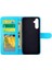 Samsung Galaxy M14 5g Darbeye Kickstand Kart Tutucu Pu Için Flip Case (Yurt Dışından) 3