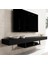 Tv Ünitesi Tv Sehpası Lüks Modern Şık Duvara Askılı Geniş Ünite 3