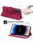 Huawei Nova 11 Için Flip Case Darbeye Bileklik Kabartmalı Çoklu Kart (Yurt Dışından) 5