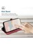 Kart Yuvası Standı Pu Deri ile Realme 12 5g Flip Folio Kitap Için Kılıf (Yurt Dışından) 5