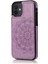 IPhone 12 Mini Kabartmalı Mandala Pu Flip Için Kart Tutucu Kılıf ile Cüzdan (Yurt Dışından) 1